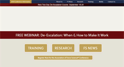Desktop Screenshot of forcescience.org
